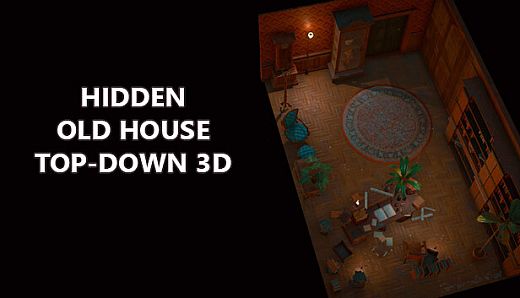Hidden Old House Top-Down 3D