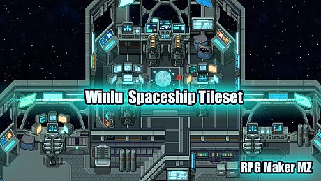 RPG Maker MZ - Winlu Spaceship Tileset DLC