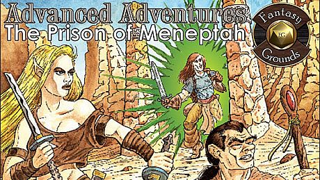 Fantasy Grounds - Advanced Adventures #4: Prison of Meneptah DLC