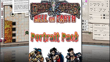 Fantasy Grounds - Hell on Earth (Portrait Pack) DLC