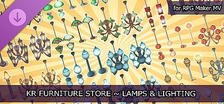 RPG Maker MV - KR Furniture Store - Lamps and Lighting DLC