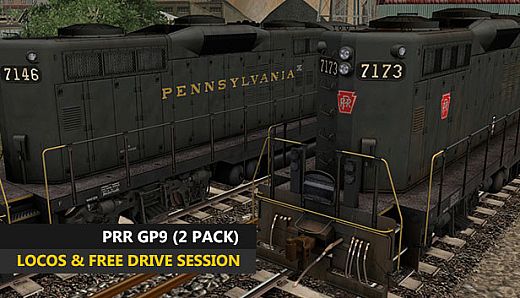 Trainz Plus DLC - PRR GP9 (2 Pack)