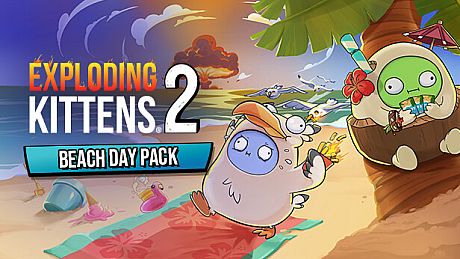 Exploding Kittens 2: Beach Day Pack DLC