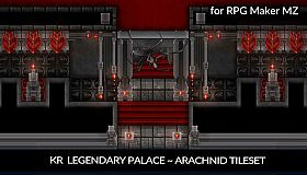 RPG Maker MZ - KR Legendary Palaces - Arachnid Tileset