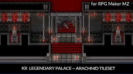 RPG Maker MZ - KR Legendary Palaces - Arachnid Tileset DLC