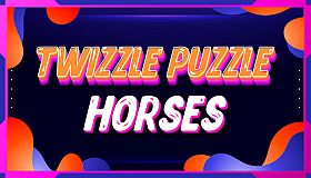 Twizzle Puzzle: Horses