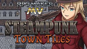 RPG Maker MV - Steampunk Town Tiles