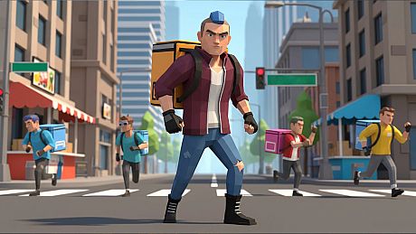 Delivery Dash: Battle Couriers Game