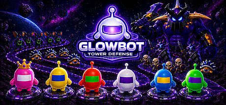 Glowbot Tower Defense Game
