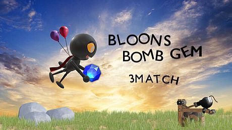 Bloons Bomb Gem 3 Match Game