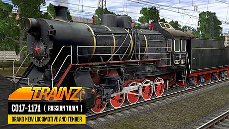 Trainz 2022 DLC - CO17-1171 ( Russian Loco and Tender ) DLC