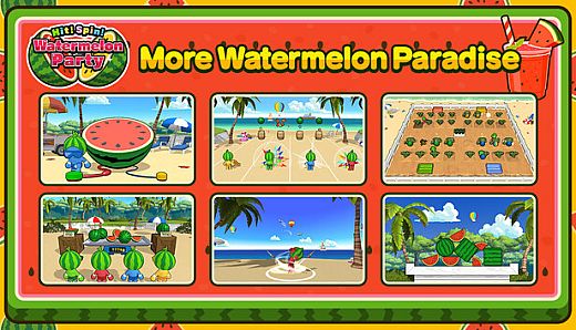 Hit! Spin! Watermelon Party - More Watermelon Paradise