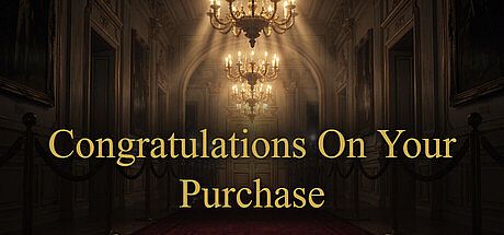 Congratulations On Your Purchase