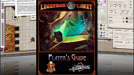 Fantasy Grounds - 5E: Legendary Planet Player's Guide DLC