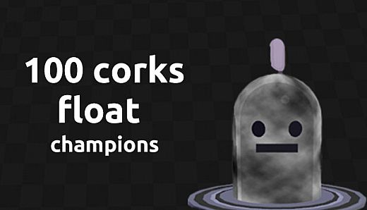 float champions - 100 corks