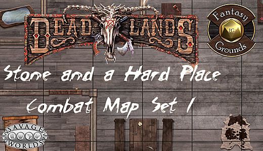 Fantasy Grounds - Stone and a Hard Place Combat Map Set 1 (Map Pack)