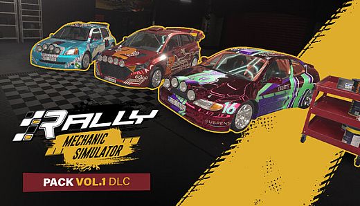 Rally Mechanic Simulator - Rally Pack: vol. 1