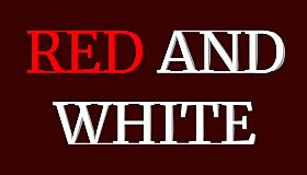 Red and White