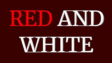 Red and White Game