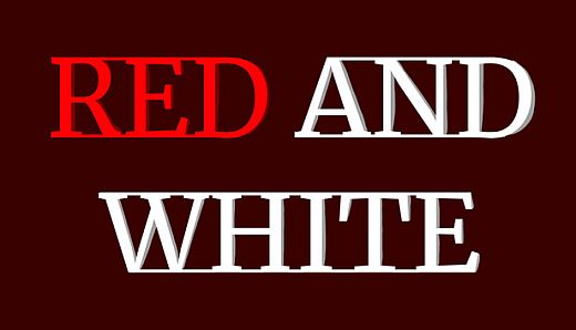 Red and White