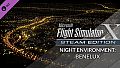 FSX Steam Edition: Night Environment Benelux Add-On