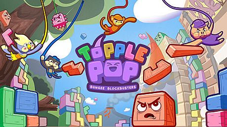TopplePOP: Bungee Blockbusters Game