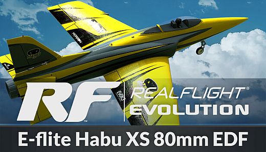RealFlight Evolution – E-flite Habu XS 80mm EDF