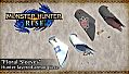MONSTER HUNTER RISE - "Floral Sleeves" Hunter layered armor piece