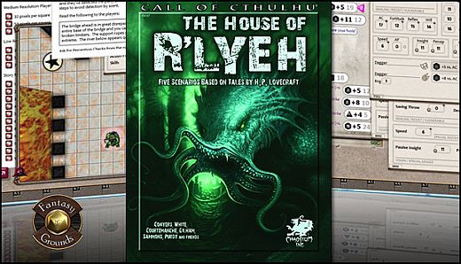 Fantasy Grounds - Call of Cthulhu: The House of R'lyeh