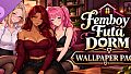 Femboy Futa Dorm Wallpaper Pack