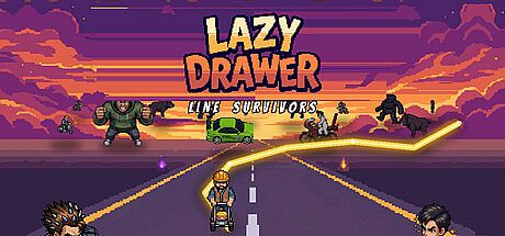 Lazy Drawer: Line Survivors Game
