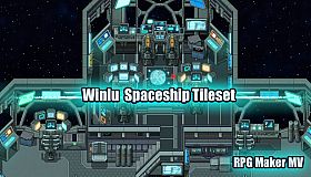 RPG Maker MV - Winlu Spaceship Tileset