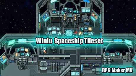 RPG Maker MV - Winlu Spaceship Tileset DLC