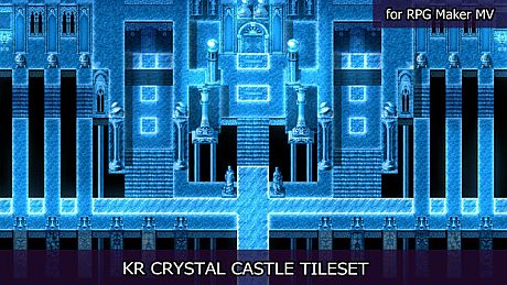 RPG Maker MV - KR Crystal Castle Tileset DLC