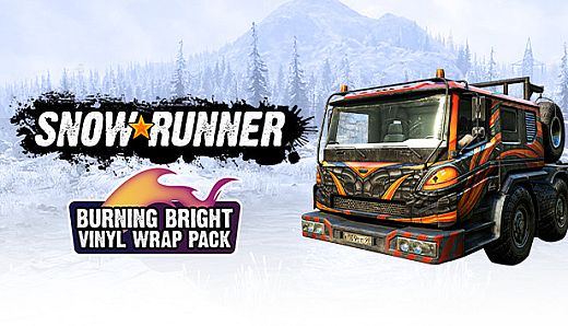 SnowRunner - Burning Bright Vinyl Wrap Pack