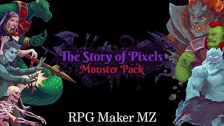 RPG Maker MZ - The Story of Pixels - Monster Pack DLC