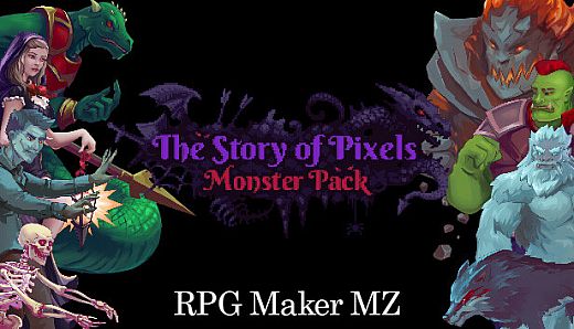 RPG Maker MZ - The Story of Pixels - Monster Pack