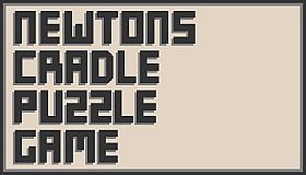 Newton's Cradle Puzzle Game