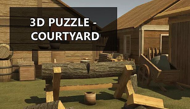 Buy 3D PUZZLE - Courtyard