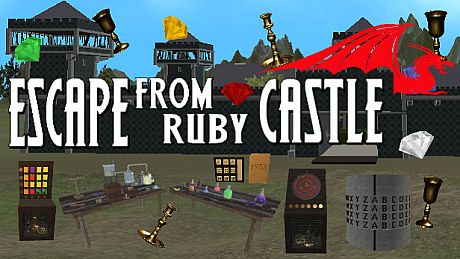 Escape From Ruby Castle Game