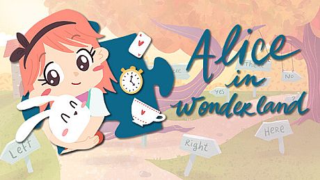 Alice in Wonderland - a jigsaw puzzle tale Game