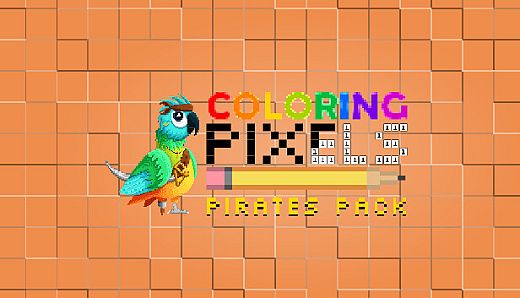 Coloring Pixels - Pirates Pack
