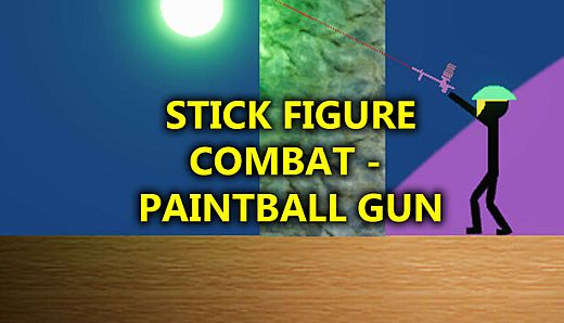 Stick Figure Combat - Paintball Gun