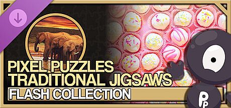 Pixel Puzzles Traditional Jigsaws: Flash Collection DLC