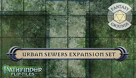 Fantasy Grounds - Pathfinder RPG - Flip-Tiles - Urban Sewers Expansion