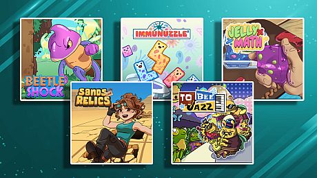 Beetle Shock + Immunuzzle + Jelly Math + Sands and Relics + To bee Jazz (Bundle) Game
