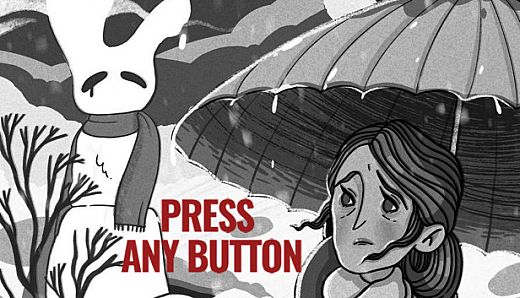 Press Any Button - Mini Art Book