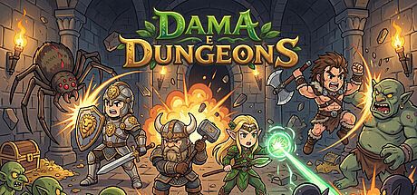 Dama e Dungeons: 2D