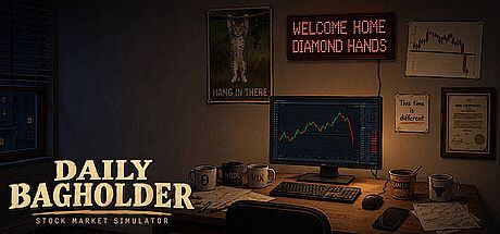 Daily Bagholder: Stock Market Simulator Game