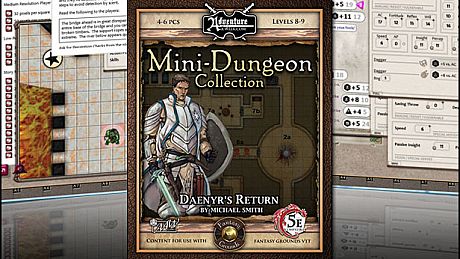 Fantasy Grounds - 5E Mini-Dungeon #021: Daenyr’s Return (5E) DLC